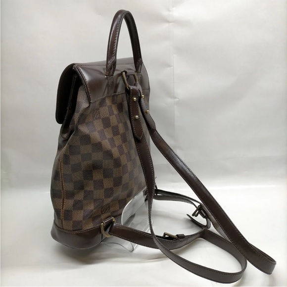 Louis Vuitton LV BackPack Bag Soho Brown Damier - Picture 2 of 7
